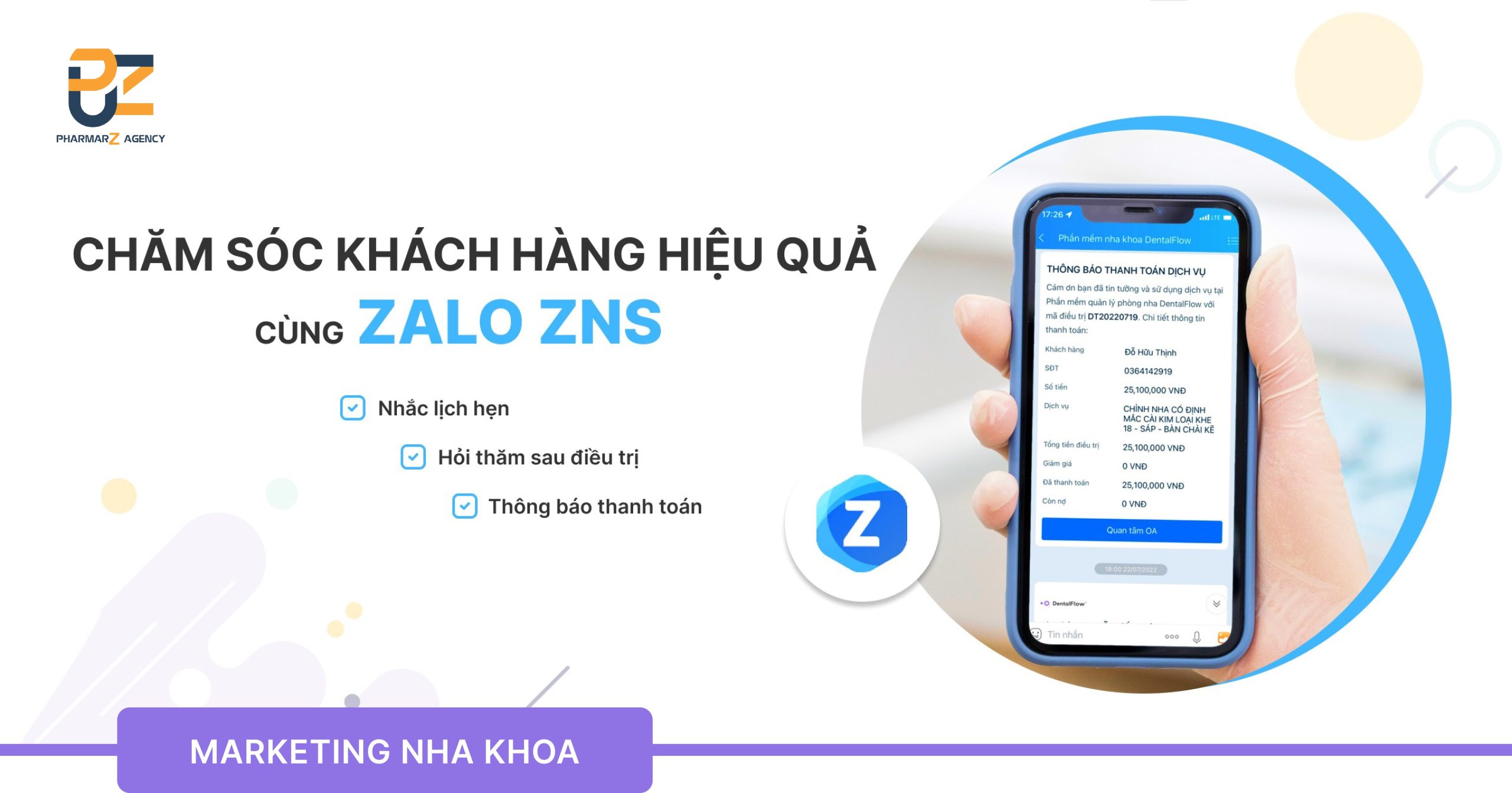 Tiếp cận hàng trăm ngàn khách hàng nhanh chóng với Zalo ZNS