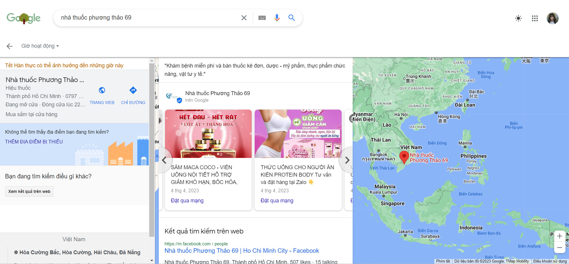 PharmarZ đưa các sản phẩm bán chạy nhất của nhà thuốc lên Google Map, đấu nối dữ liệu để khách hàng có thể mua hàng trực tuyến trên Zalo OA của nhà thuốc